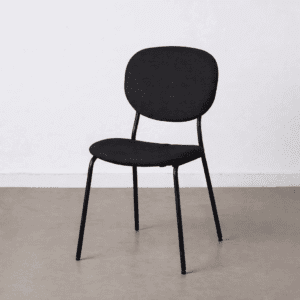 Sedia Silla Tessuto Nero