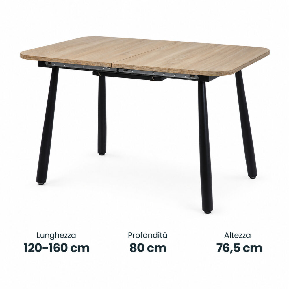 Tavolo Edimburgo oak chiaro